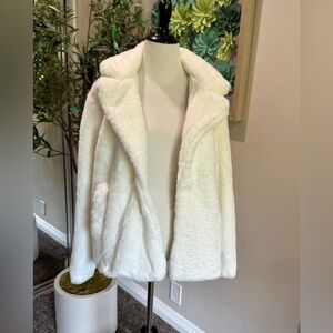 Ambiance White Teddy Jacket